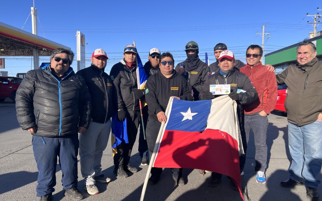 CAMINANTES NATALINOS POR LA REHABILITACION COMENZARON SU TRAVESIA SOLIDARIA