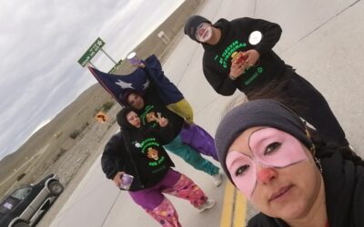 PAYASITOS CAMINANTES DE LA RUTA 255