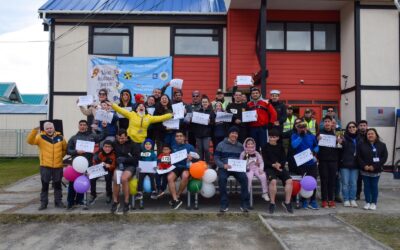 PUERTO WILLIAMS: UNA TREINTENA DE PERSONAS PARTICIPA EN CORRIDA SOLIDARIA DE LAS JORNADAS POR LA REHABILITACION